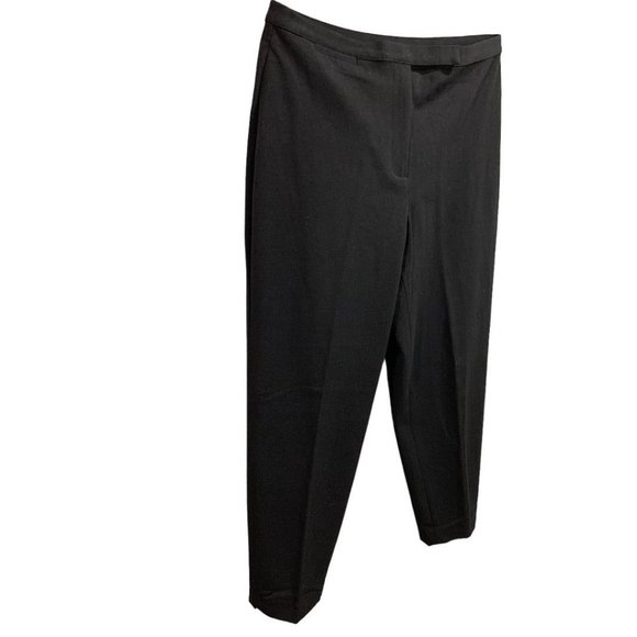 Size 14P Talbots Petites Women's Black Dress Pants Slacks 1990s Vintage - Picture 5 of 9